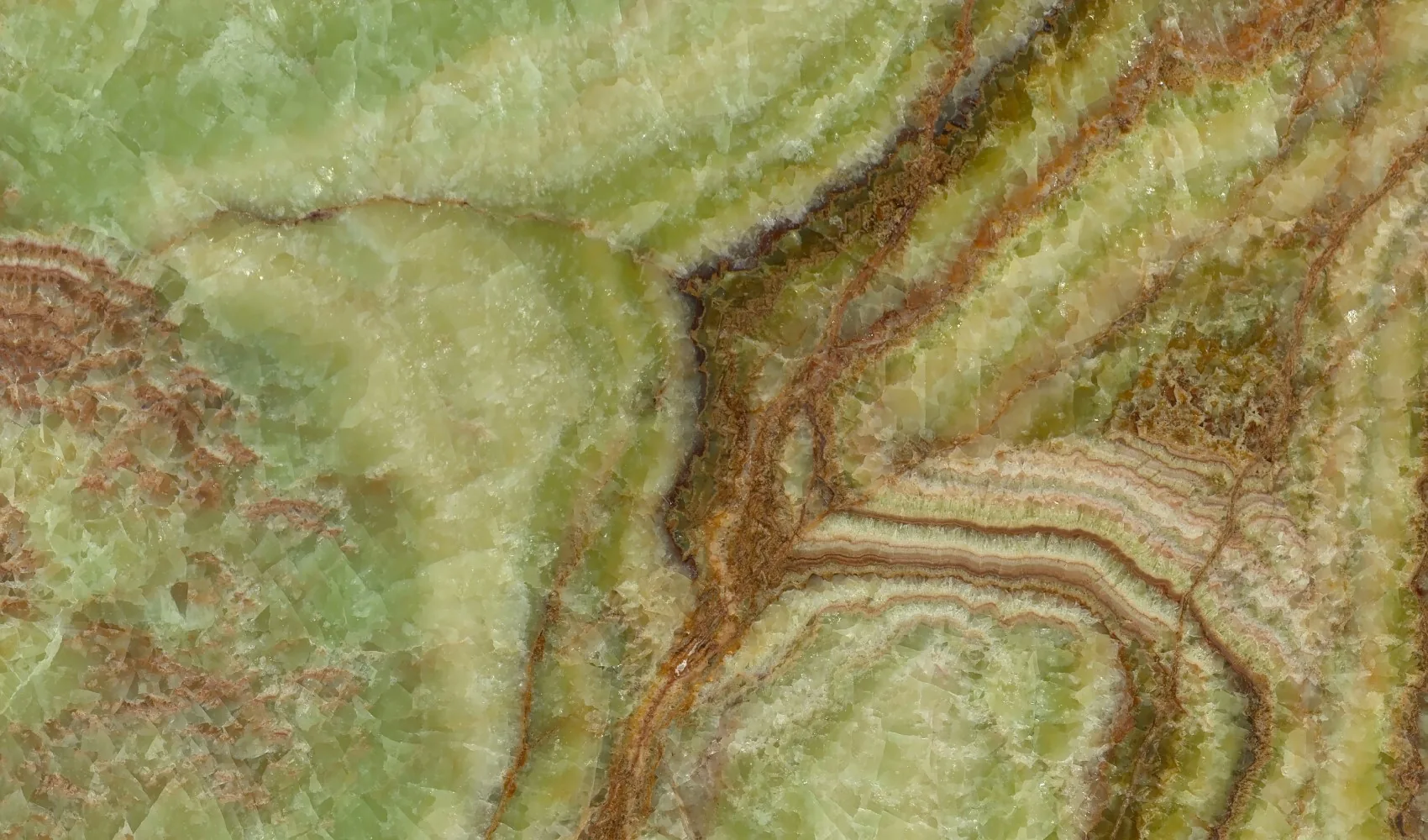 Onice Verde Cristallo