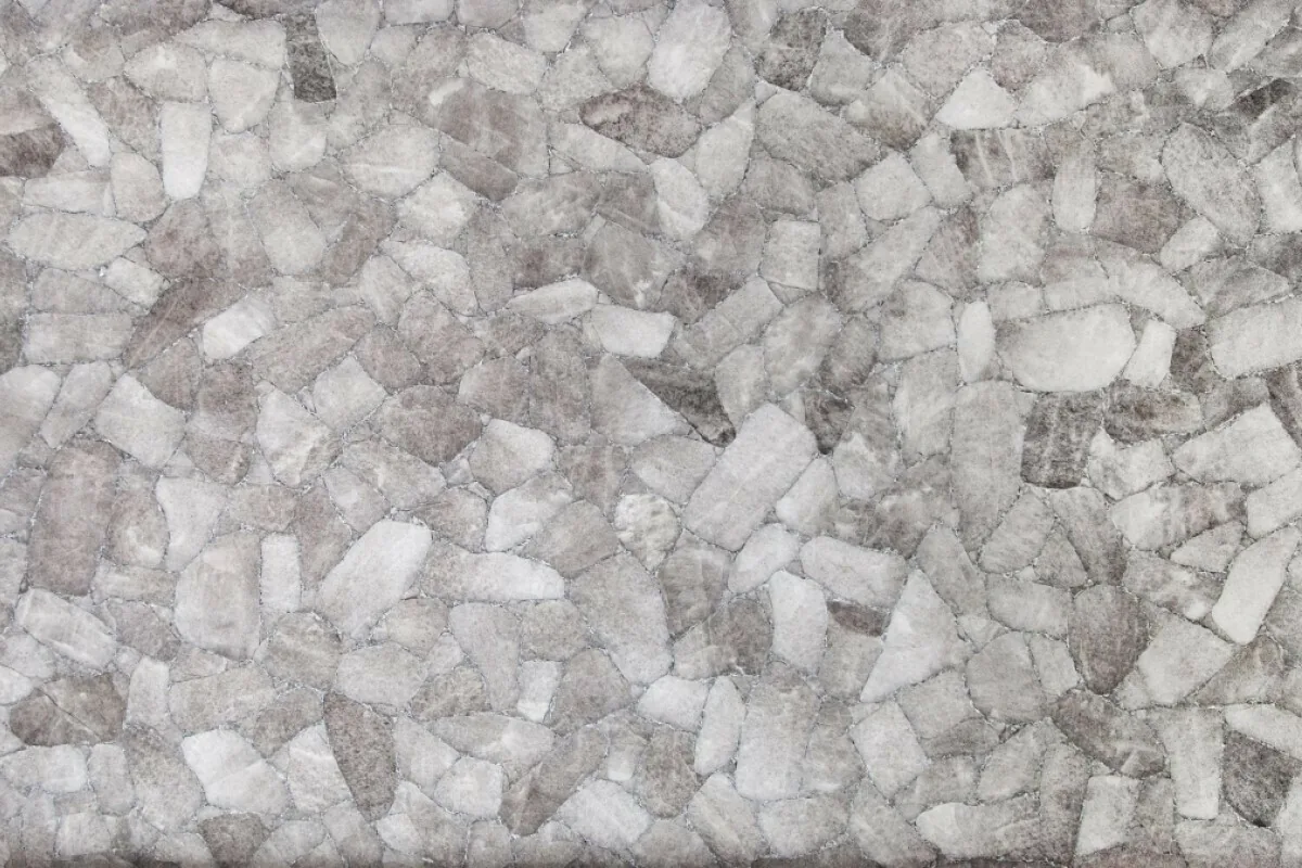 Quartz Smokey Dark With Silver